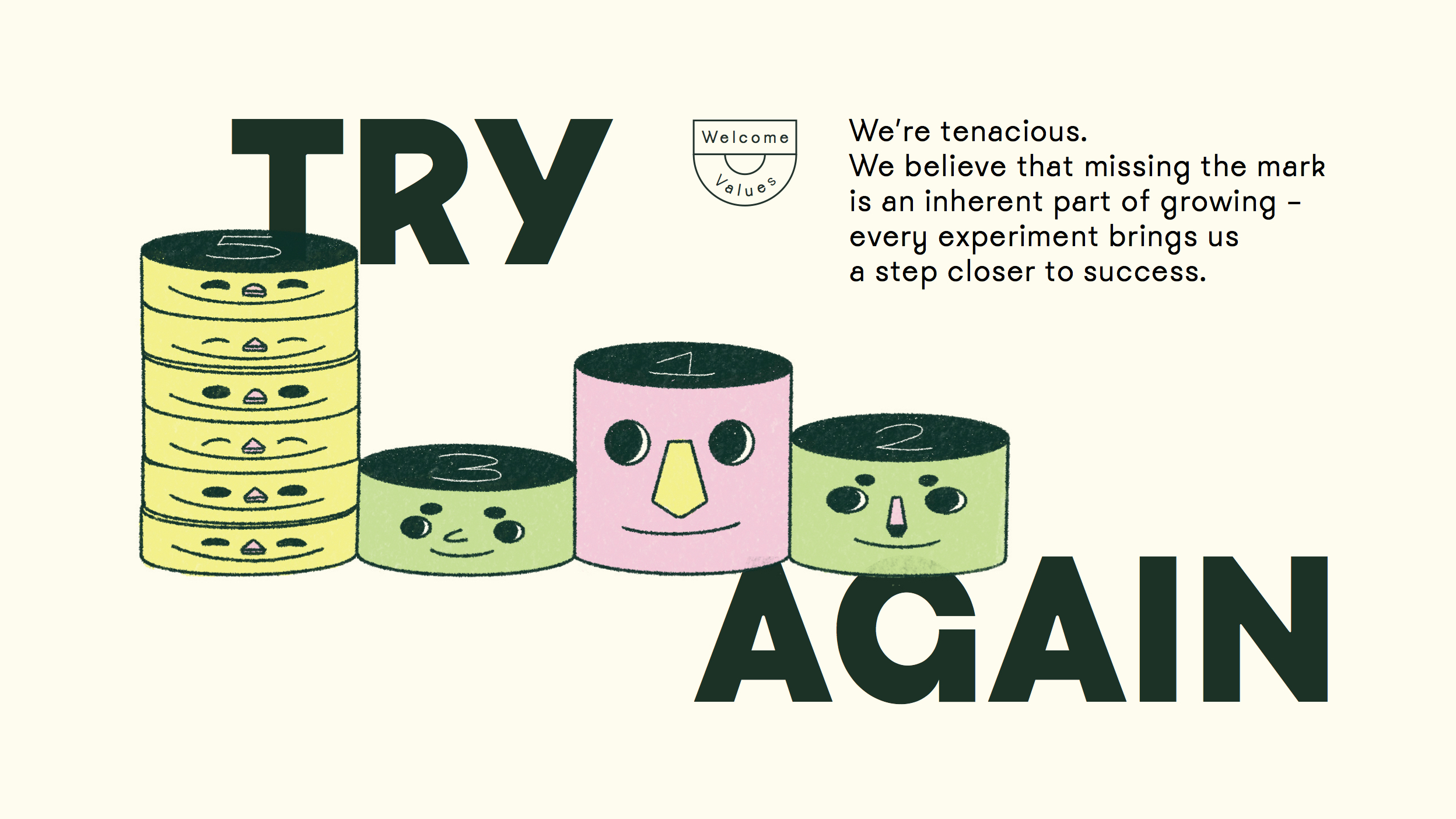 Try again
